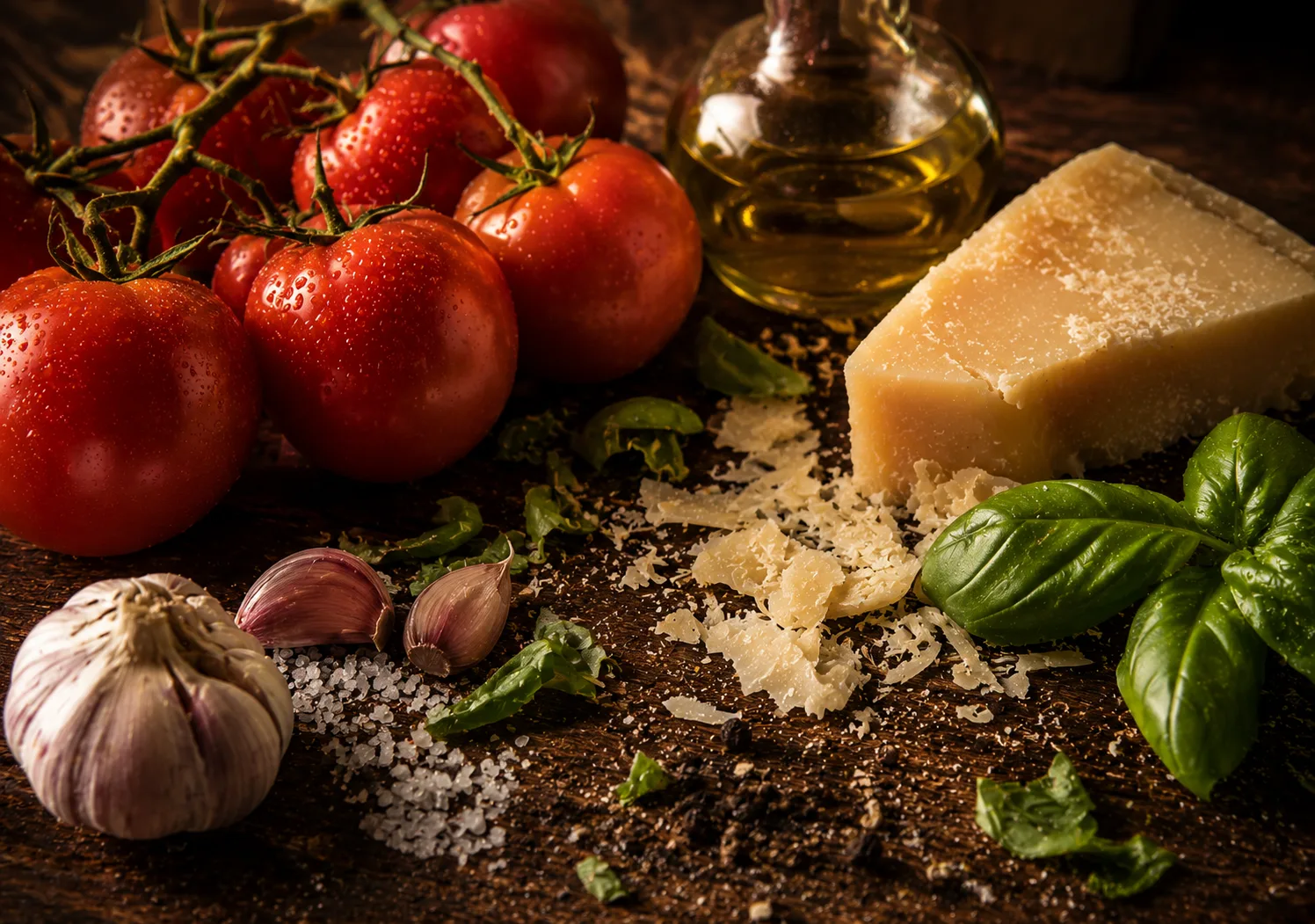 Cremige, tomatige und w&uuml;rzige Pasta