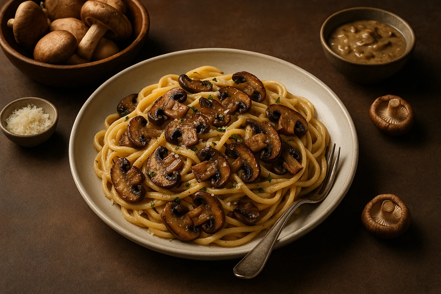 Die Tiefe der Pilze: Warum sie Pasta und Risotto so gut stehen