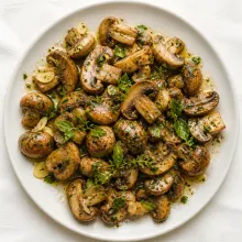 Gebratene Champignons