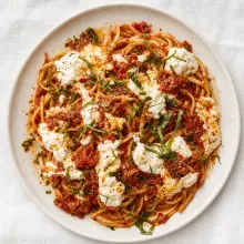 Pesto Rosso e Stracciatella