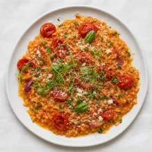 Risotto Pomodoro e Verdure