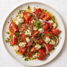Tomate Feta Kräuter