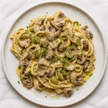 Trüffel-Pilz Pasta