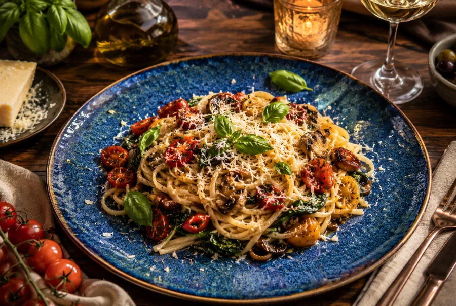 Vegetarische Pasta von myPasta Bonn